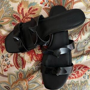 J Crew Knot Slide Sandal